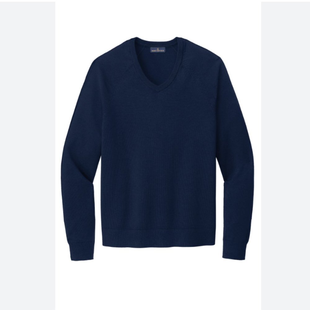 Vintage Brooks Brothers Navy Cotton Sweater
